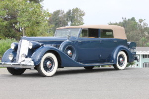 1936 Packard Super 8 Convertible Sedan