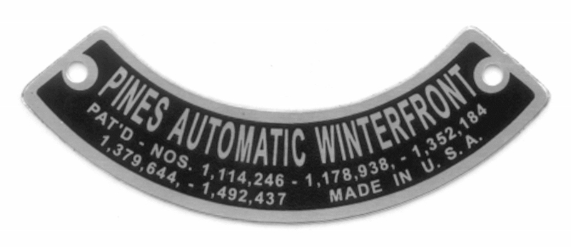 Pines Winterfront Plate